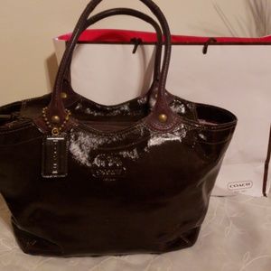 Chocolate Brown Coach Purse